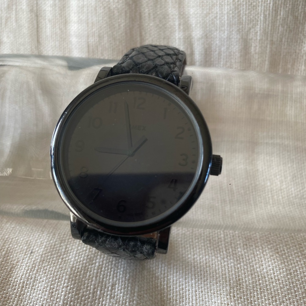 Black Timex watch